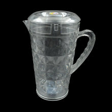 Mocktail Pet Jug Plastic Jug With lid, Drinking Beverage Jag, Transparent Tableware Reusable BPA Free, Plastic Water jug for Home use, Perfect for Home, Restaurants - Justgrabit Inc.