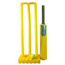 Cricket Kit with Bat, Rubber Ball, Bails, 3 Stumps & Stand Base - justgrabit.in | Just Grab It