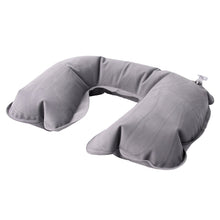 Inflatable & Foldable, Pillow U Shape Air Cushion Travel Pillow (1 Pc / Mix Color) - justgrabit.in | Just Grab It