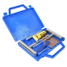 Portable Tire Repair Kit Tyre Repairing Tool Set with Box (13 Pcs Set) - justgrabit.in | Just Grab It