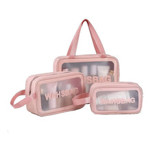 Cosmetic Pouch, Make up Bag for Home & Travel,Accessories Set of 3 - justgrabit.in | Just Grab It