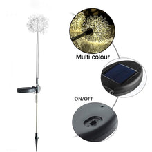Solar Powered Dandelion Garden Lights (2 Pc) - justgrabit.in | Just Grab It