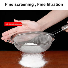 Mesh Sieve Quality Stainless Steel Fine Mesh Strainer with Sturdy Handle and Hook, Ideal for Tea Coffee, Rice, Powder, Fruit Etc Kitchen Food Kitchen Utensil - Justgrabit Inc.