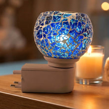 Kapoor Dani Mosaic Glass Electric Night Lamp (1 Pc) - justgrabit.in | Just Grab It