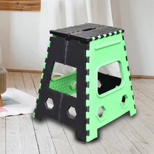 1pc 18inch Folding Stool for Adults and Kids, Also For Kitchen Stepping With (Brown Box) - Justgrabit Inc.