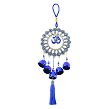 Decorative OM Evil Eye Wind Chime Wall Hanging (Mix Desin & 1 Pc) - justgrabit.in | Just Grab It