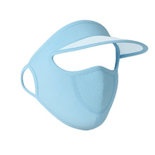 Women’s Full Face UV Protection Cap with Built - in Mask & Wide Brim Visor (1 Pc) - justgrabit.in | Just Grab It