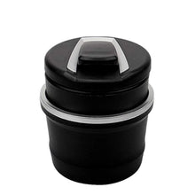 Portable Car Ashtray with Lid and Blue LED Light (1 Pc / With Color Box) - Justgrabit Inc.