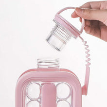 Ice Cube Trays 2 in 1 Portable Ice Ball Maker, 17 Round Ice Cube Mold (1 Pc) - justgrabit.in | Just Grab It