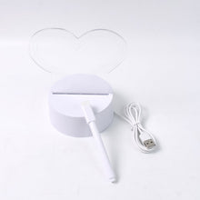 Creative Visualization Lamp 3D Acrylic Decorative Lamp With Pen - justgrabit.in | Just Grab It