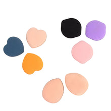 Mini Finger Makeup Powder Puff (Multicolour, 8 Pcs Set) - justgrabit.in | Just Grab It