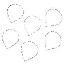 Premium Metal Zigzag Hair Bands for Men & Women (6 Pc) - justgrabit.in | Just Grab It