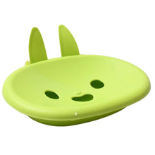 Soap Box Drain soap Box Cute Rabbit Shape Double soap Bowl Box Plastic Rack Storage Rack Bathroom Toilet Storage Box ,Sabudani - Justgrabit Inc.