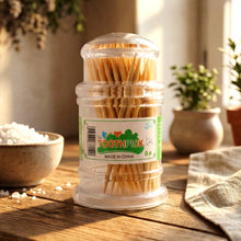 Premium Wooden Toothpick Jar Pack (1 Set) - justgrabit.in | Just Grab It