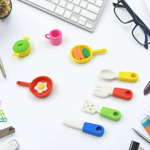 Fancy & Stylish Mini Erasers for Kids (8 Pc Set) - Fun Designs, Party Favors - Justgrabit Inc.