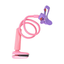 Flexible 360 Degree Portable Foldable Lazy Stand Bracket Cell Phone Holder (1 Pc) - justgrabit.in | Just Grab It