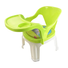 Baby Chair, with Tray Strong and Durable Plastic Chair for Kids/Plastic School Study Chair/Feeding Chair for Kids, Portable High Chair for Kids - justgrabit.in | Just Grab It