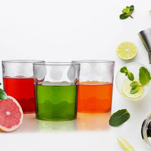Magic Glass Clear Glass Bubble Water Juice Glasses (6 Pcs Set) - justgrabit.in | Just Grab It
