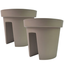 Creative Flower pot Balcony Flower Pot Holder (2 Pc) - justgrabit.in | Just Grab It