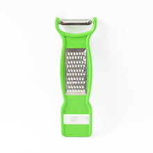 Supermom 3 - in - 1 Multi - Functional Stainless Steel Vegetable & Fruit Peeler (1 Pc) - justgrabit.in | Just Grab It