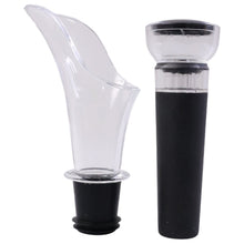 Premium Wine Poorer and Vacuum Bottle Stopper Set (2 Pc) - justgrabit.in | Just Grab It