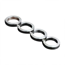 Portable 4 Finger Ring Unique Rotating Folding Ring (1 Set) - justgrabit.in | Just Grab It