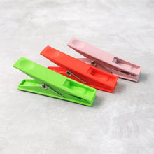 Durable Cloth Clips Set of 12 – Strong Grip Plastic Laundry Pegs with Stainless Steel Spring - Justgrabit Inc.