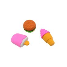 Mix Design Fancy & Stylish Colorful Erasers (1 Set / 3 Pc Set) - justgrabit.in | Just Grab It