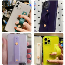 Phone Loop Finger Holder, Phone Grip Straps Silicone Phone Finger Strap (1 Pc) - justgrabit.in | Just Grab It