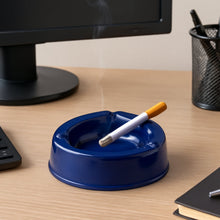 Oblivion Dark Blue Plastic Ashtray (1 pc) - justgrabit.in | Just Grab It