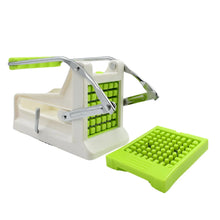 French Fry Cutter, Great with Vegetables, Potato Fries Cutter Professional Vegetable Cutter Stainless Steel Cutter Potato, Onions, Carrots, Cucumbers, Fruits Potato Cutter (1 pc) - Justgrabit Inc.