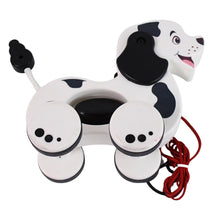 Dog Pull Along Toddler Toy with Attractive Design (1 Pc) - justgrabit.in | Just Grab It