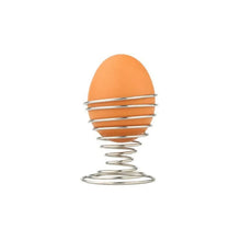 Stainless Steel Spring Egg Cup Holder (1 Pc) - justgrabit.in | Just Grab It