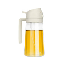 2 - in - 1 Multi - Purpose Glass Oil Dispenser Bottle (500 ml Approx) - justgrabit.in | Just Grab It