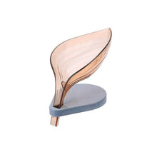 Leaf Shape Soap Dish Holder with Drain for Bathroom & Kitchen Use - justgrabit.in | Just Grab It