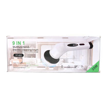 9 - in - 1 Electric Spin Scrubber - (1 Set) - justgrabit.in | Just Grab It