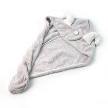 Cute Animal Ear Hooded Hair Drying Towel Wrap (1 Pc) - Justgrabit Inc.