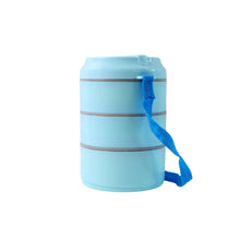 3 Layer Insulated Lunch Box Set with Handle & Strap - (Set) - justgrabit.in | Just Grab It