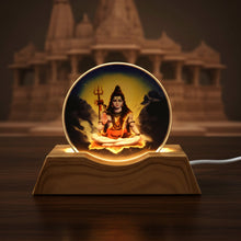 3D Creative Lord Shiva LED Night Lamp (1 Pc) - justgrabit.in | Just Grab It