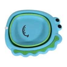 Frog Shape Foldable Baby Wash Basin, Space - Saving Lightweight Face Washing Tub (33×31cm / 1 Pc) - Justgrabit Inc.