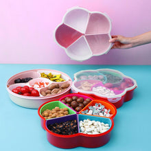 5Compartments Party Food Storage Snack Nuts Box - justgrabit.in | Just Grab It