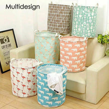 Durable and Collapsible Laundry storage Bag with Handles Clothes & Toys Storage Foldable Laundry Bag for Dirty Clothes. - Justgrabit Inc.