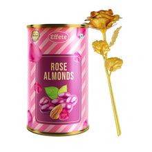 Golden Rose with Almonds chocolate Gift Set (1 Set) - justgrabit.in | Just Grab It