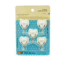 Multipurpose Strong Hook Self - Adhesive hooks for wall Heavy Plastic Hook, Sticky Hook Household For Home , Decorative Hooks, Bathroom & All Type Wall Use Hook , Suitable for Bathroom, Kitchen, Office (5 Pc Set) - Justgrabit Inc.