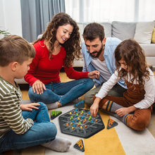 Strategic Triangle Color Matching Puzzle Board Game for Kids & Family - justgrabit.in | Just Grab It