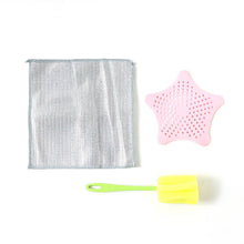 3 In 1 Kitchen Cleaning Combo Set - justgrabit.in | Just Grab It