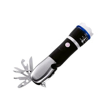 Battery Operated Multi Tool Led Flashlight, All in One Tool Light (1 Pc / Battery Not Included) - Justgrabit Inc.