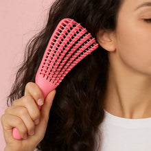 Flexible Detangling Hair Brush - (1 Pc) - justgrabit.in | Just Grab It