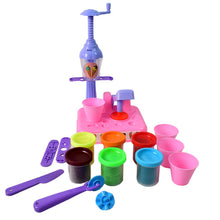Scoop Play Set, Color Dough for Kids Play Toys, Ice Cream Maker Machine (36 Pcs Set) - justgrabit.in | Just Grab It