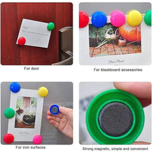 Yellow Board Magnets Circular Plastic Buttons (1 Pc) - justgrabit.in | Just Grab It